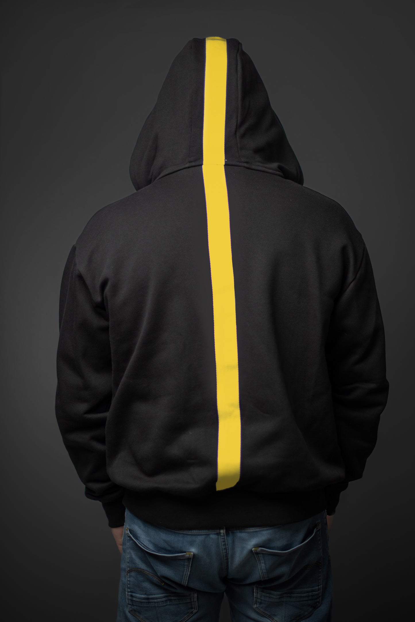 The Berlin Signature Hoodie (YELLOW STRIPE)