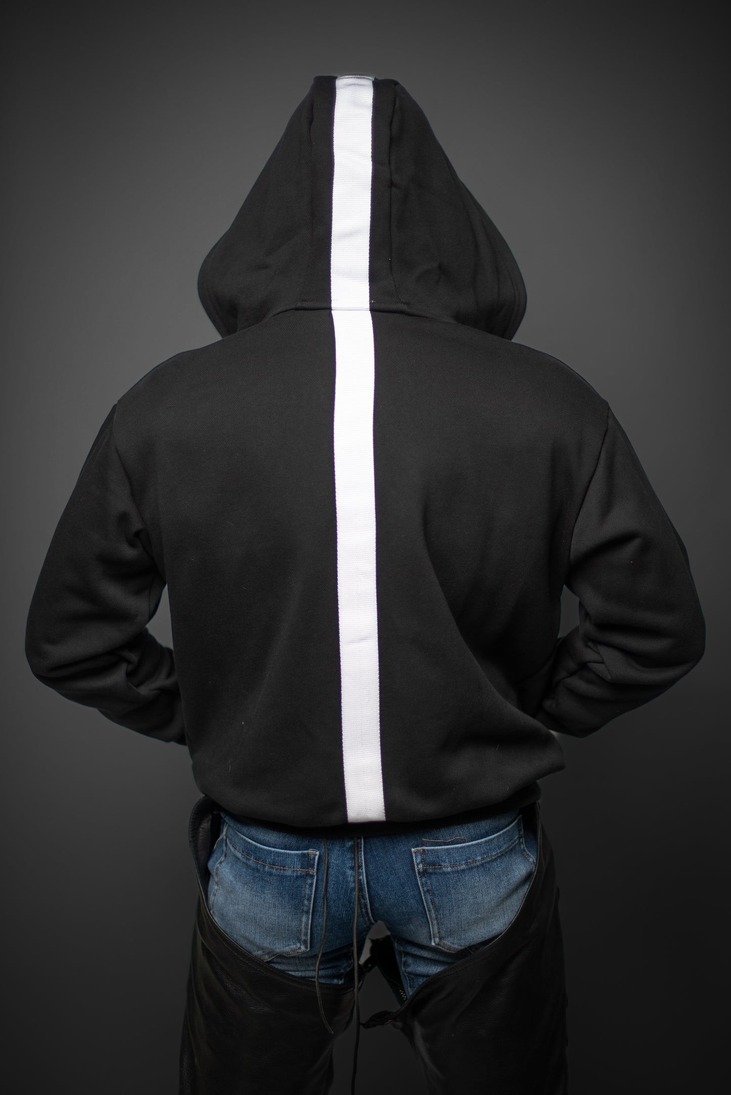 The Berlin Signature Hoodie (WHITE STRIPE)