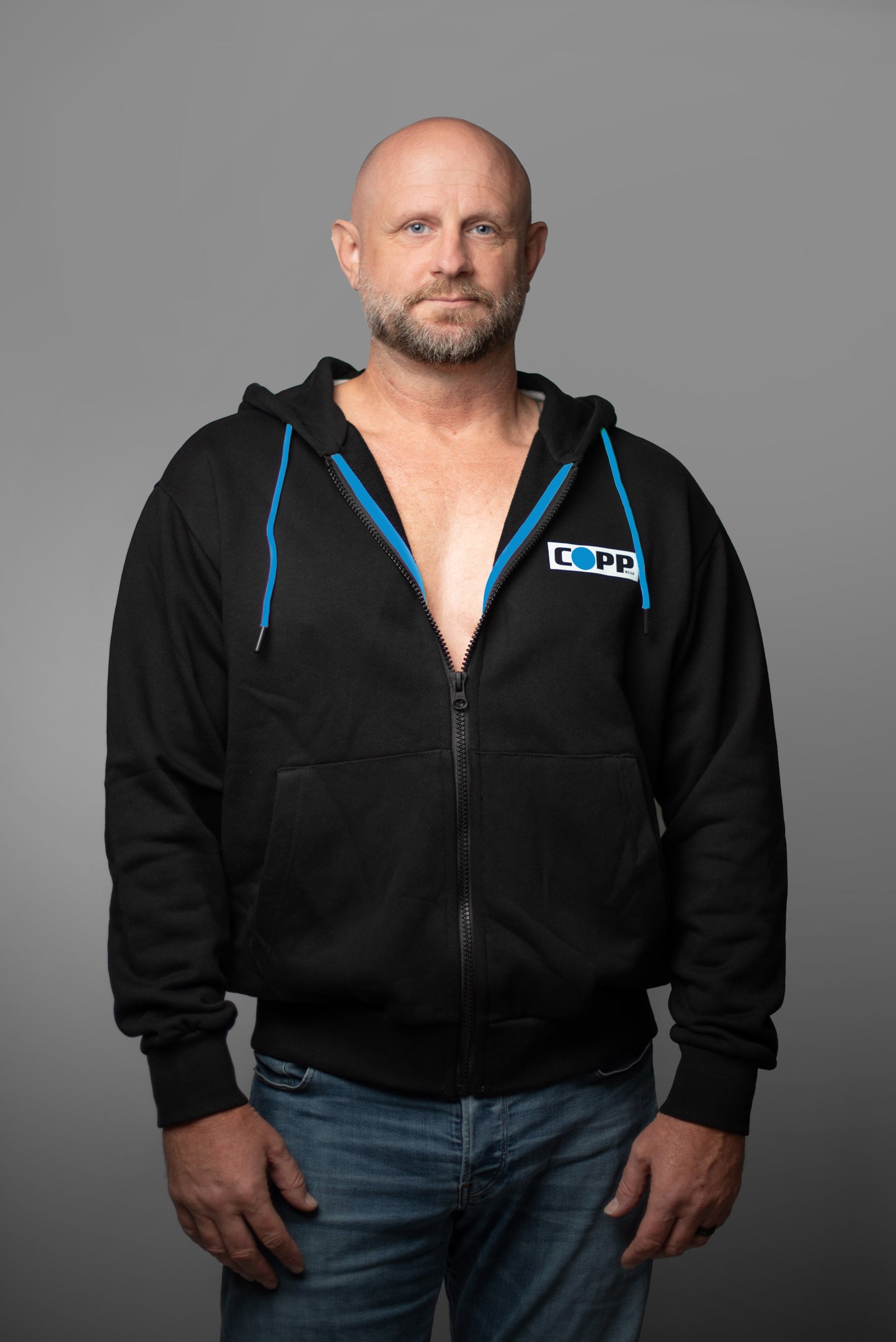 The Berlin Signature Hoodie (ROYAL BLUE STRIPE)