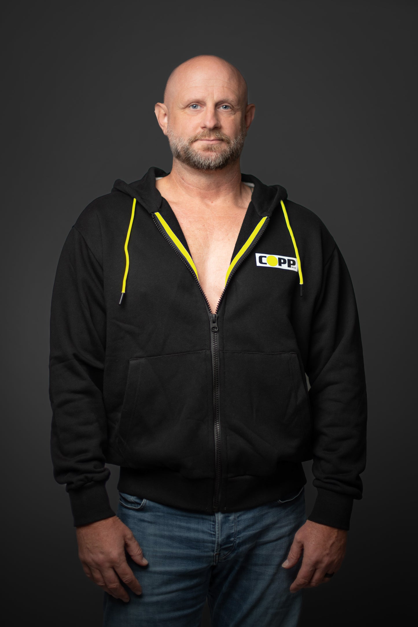 The Berlin Signature Hoodie (YELLOW STRIPE)