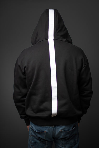 The Berlin Signature Hoodie (WHITE STRIPE)