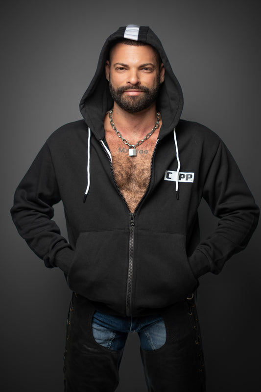The Berlin Signature Hoodie (WHITE STRIPE)