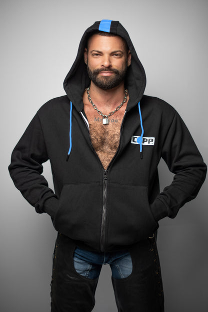 The Berlin Signature Hoodie (ROYAL BLUE STRIPE)
