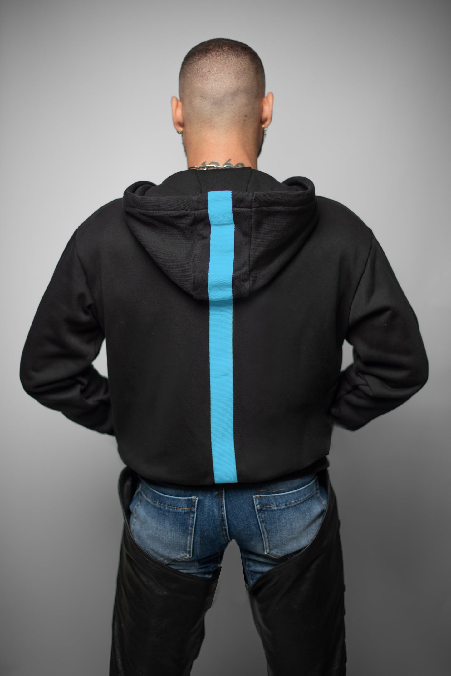 The Berlin Signature Hoodie (ROYAL BLUE STRIPE)