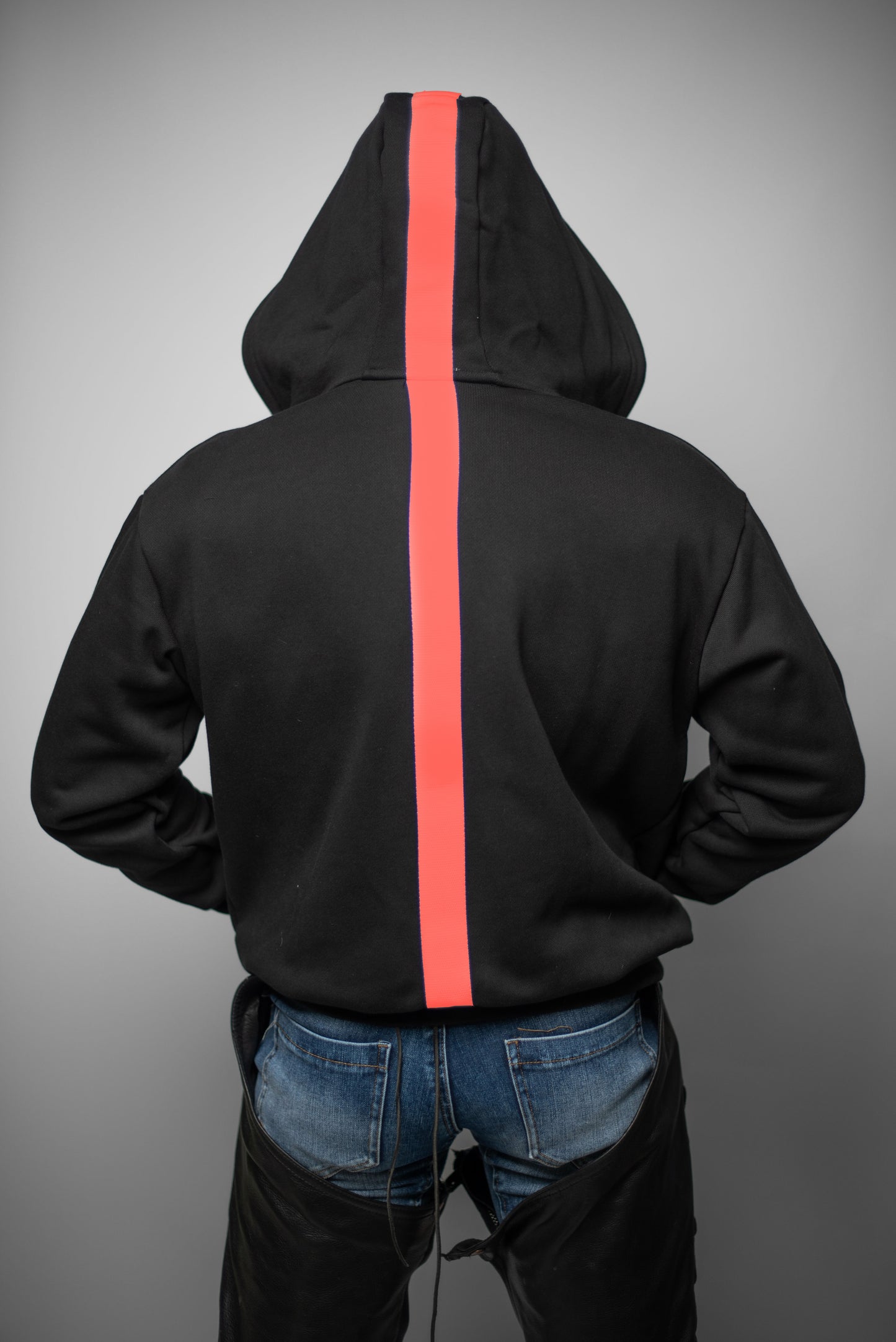 The Berlin Signature Hoodie (RED STRIPE)